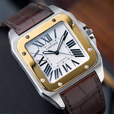 perprecio cartier santos 100|santos 100 cartier price.